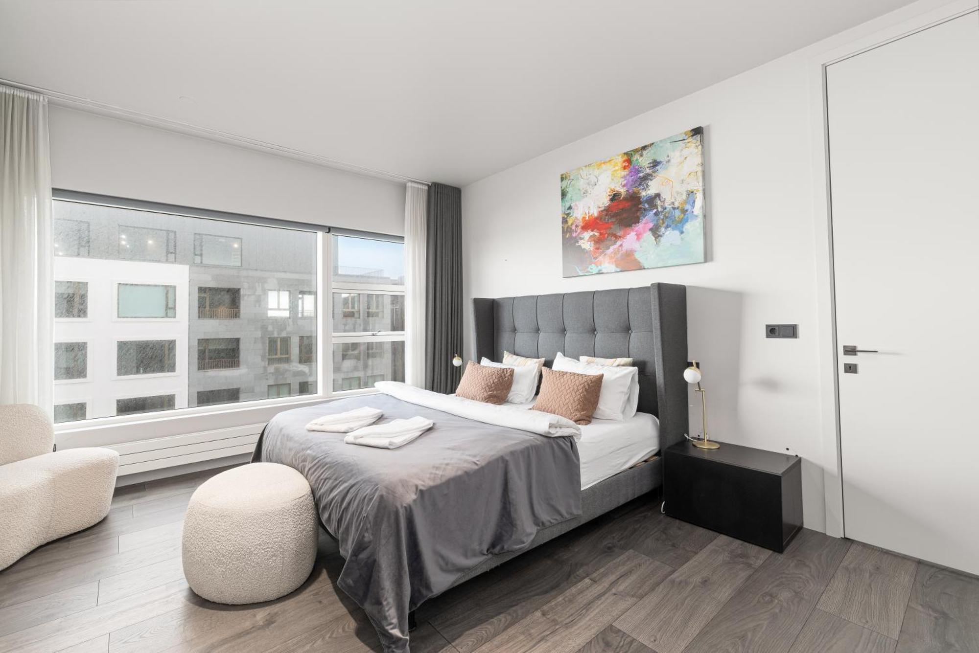 Vibrant Hafnatorg I Spacious Property With Expansive Garage Ρέυκιαβικ Εξωτερικό φωτογραφία